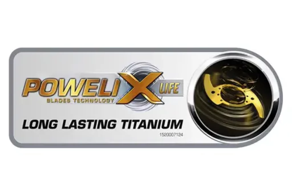Tchnologie de lames Powelix Life en titanium