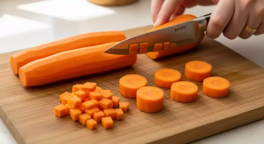 Les petites astuces indispensables pour un hachage de carottes régulier et sans danger